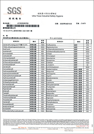 西藥成份檢測-3